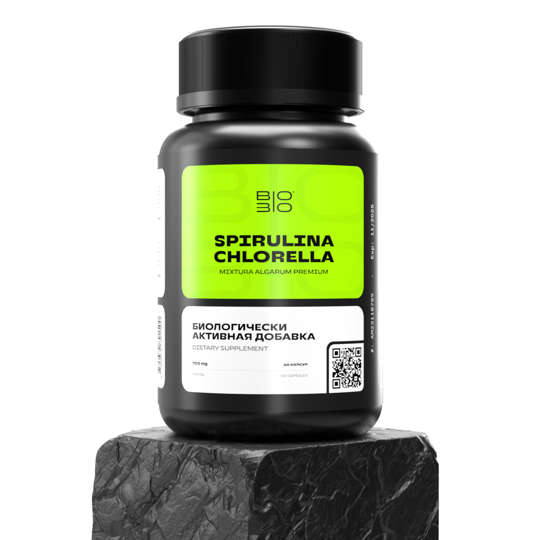 
                                 
                                     Spirulina Chlorella
                                 
                                 